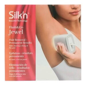 Silk'n Flash & Go Jewel Permanent Hair Removal Device